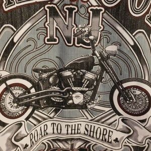 Jersey Shore Bike Week motorcycle jean vest